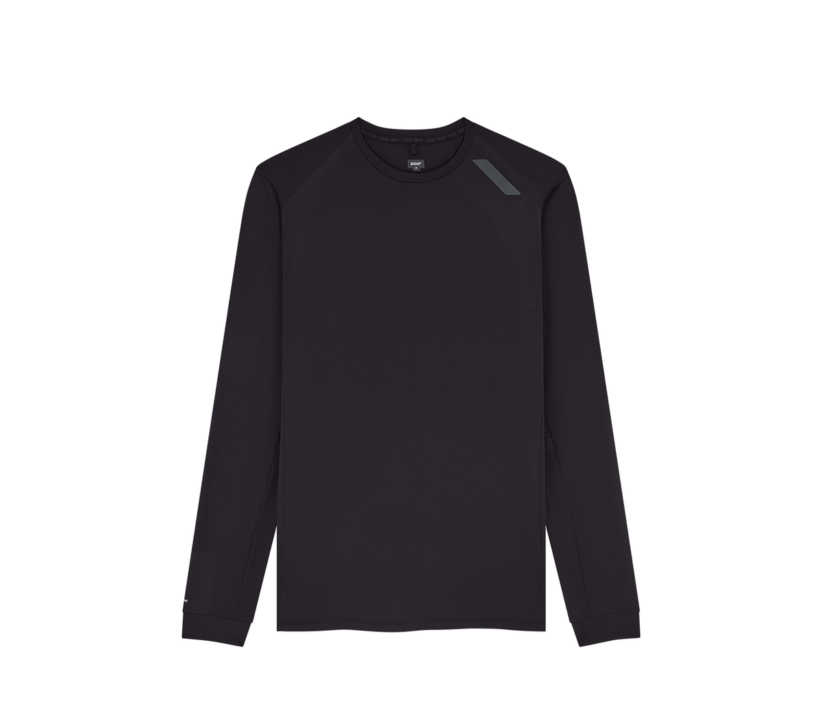 Men's Long Sleeve Tech T | Black – SOAR Running