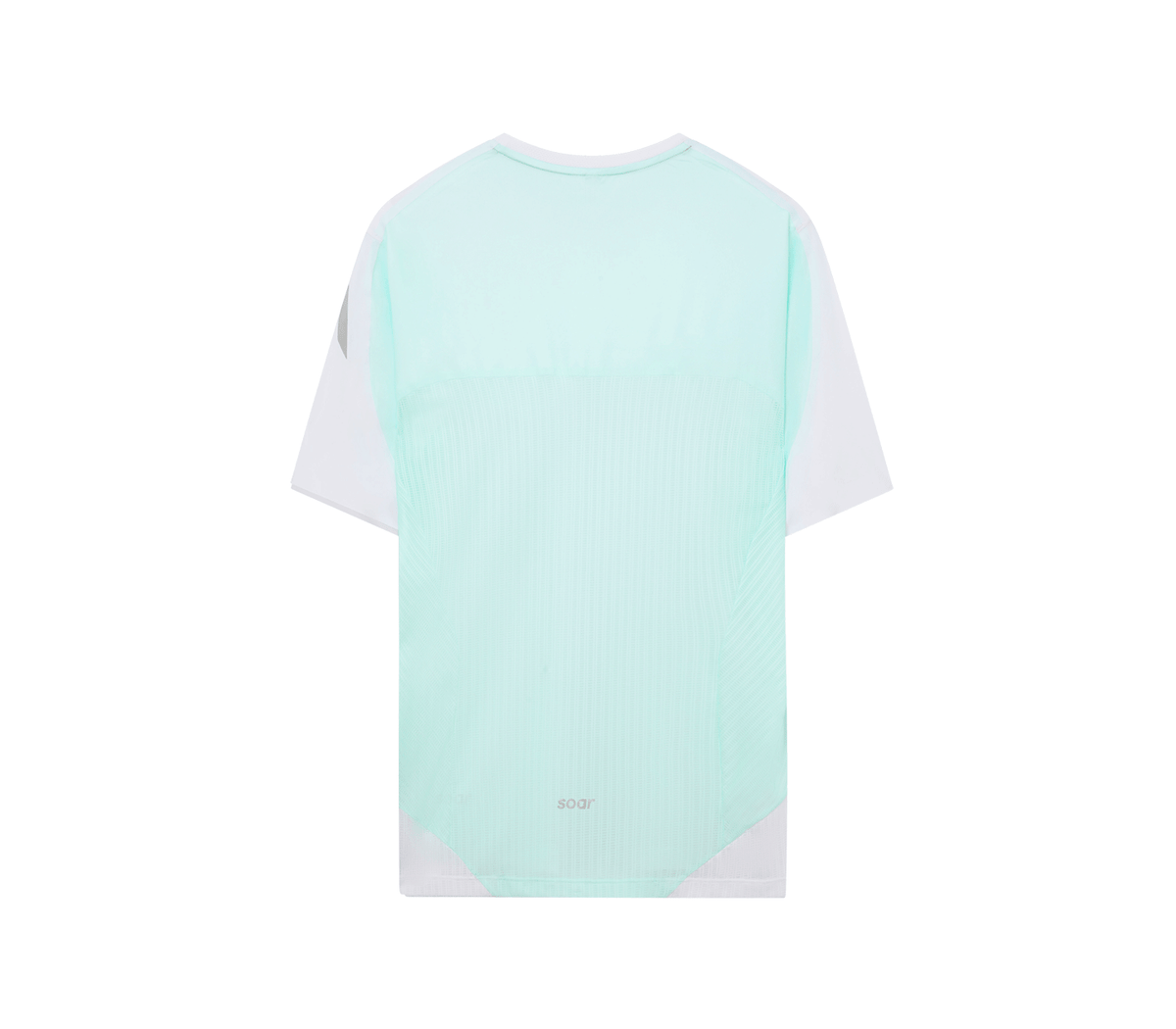 soar running Tシャツ Soar Running: Black & Red Long Sleeve Printed Tech T-shirt