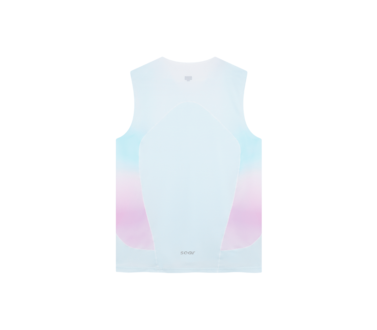 Men's Singlet | White/Blue/Magenta – SOAR Running