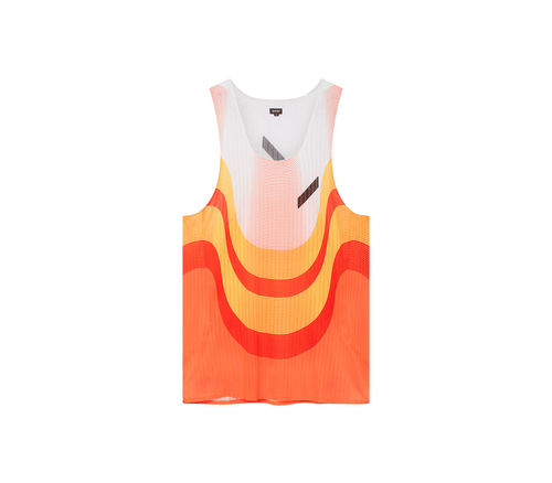 Orange/White