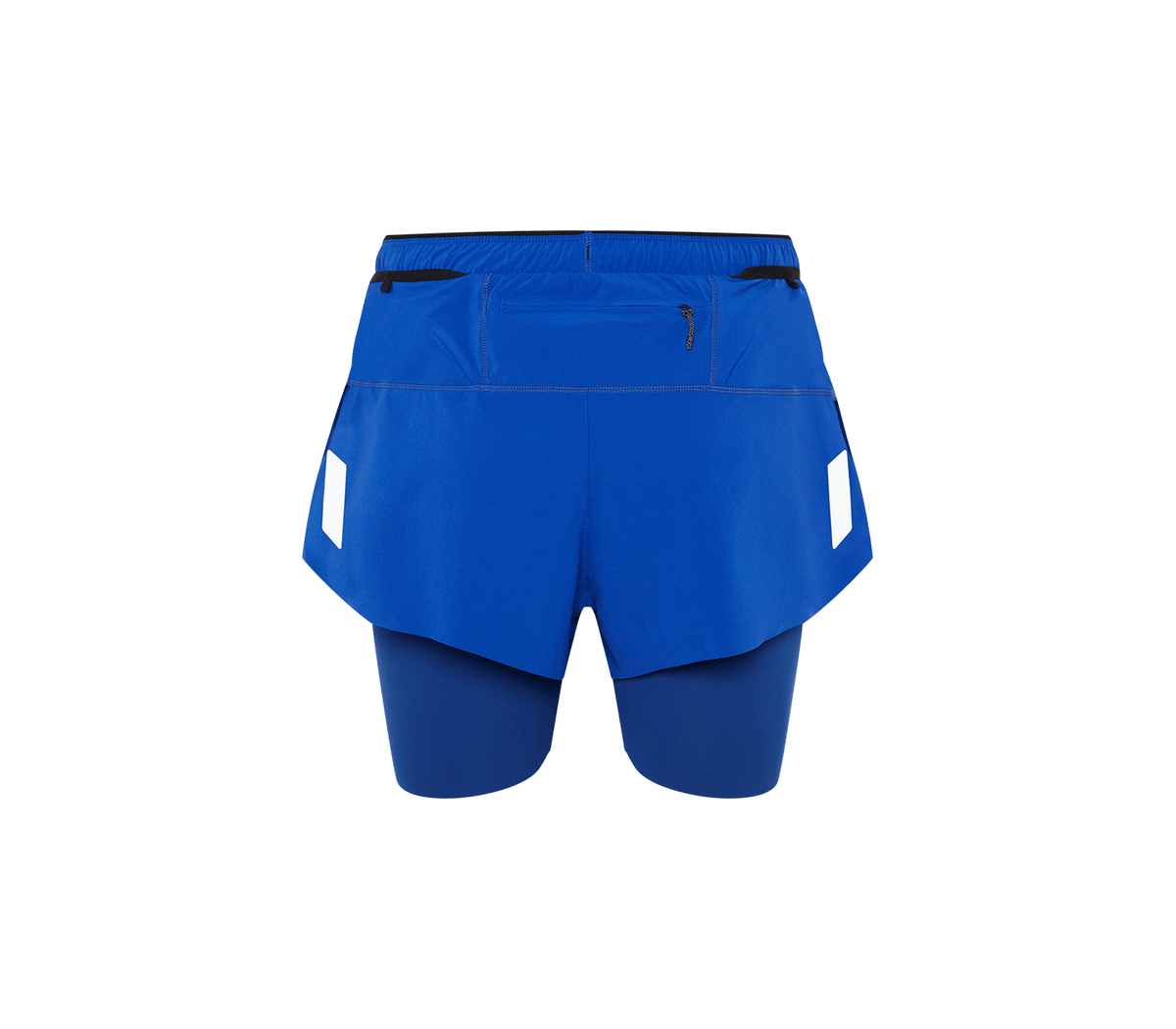 SOAR run shorts青 バックポケット付き SOAR run shorts青 バックポケット付き