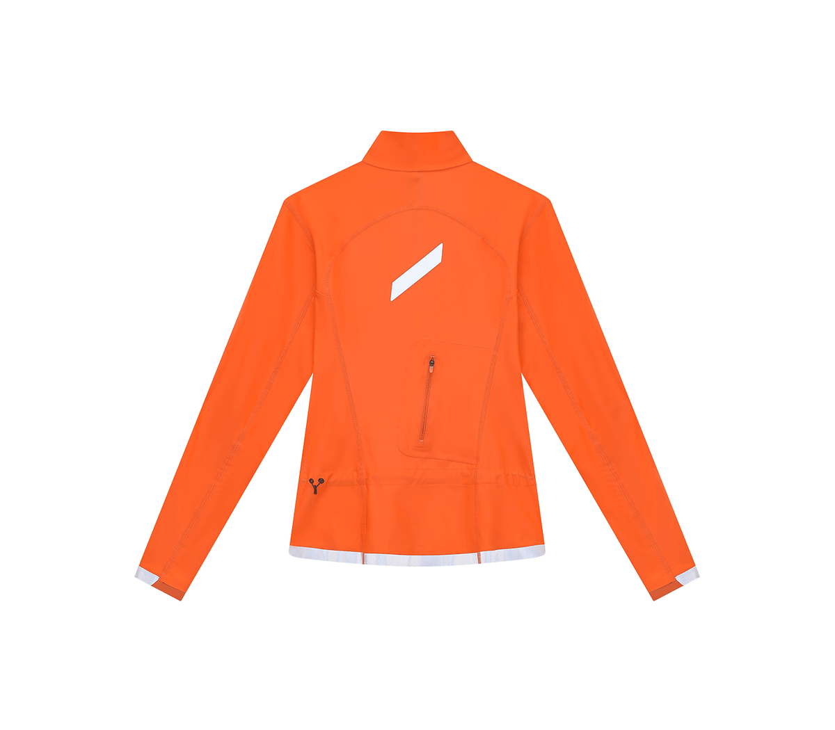 Orange best sale windbreaker womens