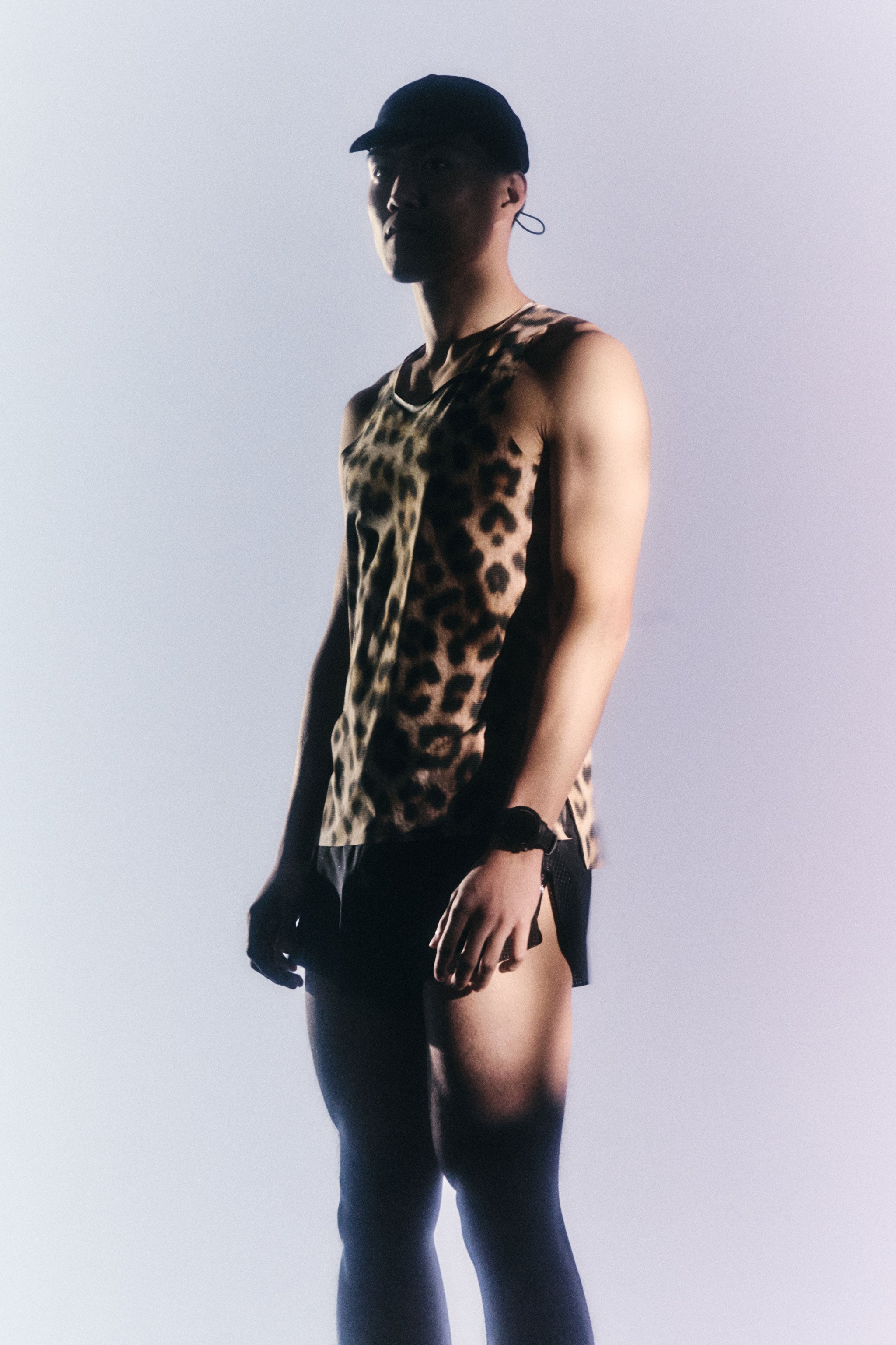 Men's ProtoLab Silk Vest | Dark Leopard – SOAR Running