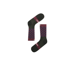 Black/Burgundy