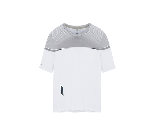 White/Black Stripe