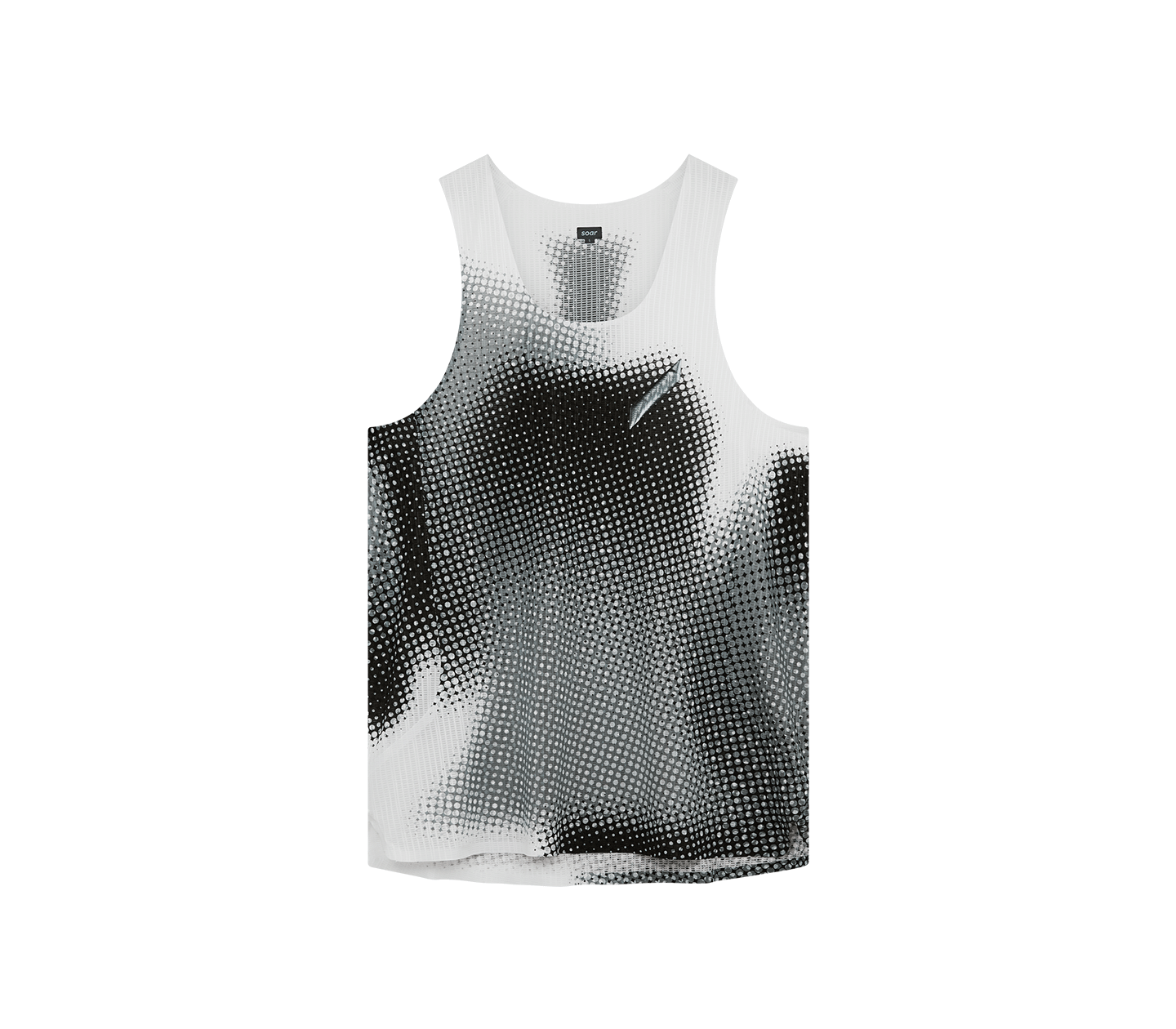 Men's Race Vest 2.0 Print | Black White Dot – SOAR Running Men's Race Vest 2.0 Print | Black White Dot – SOAR Running