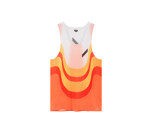 Orange/White