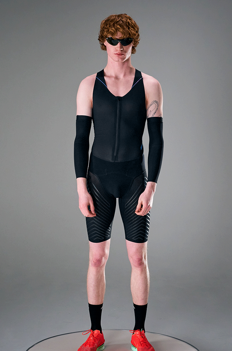 Runner Suit Men's ProtoLab ADV Speedsuit | Black – SOAR Running